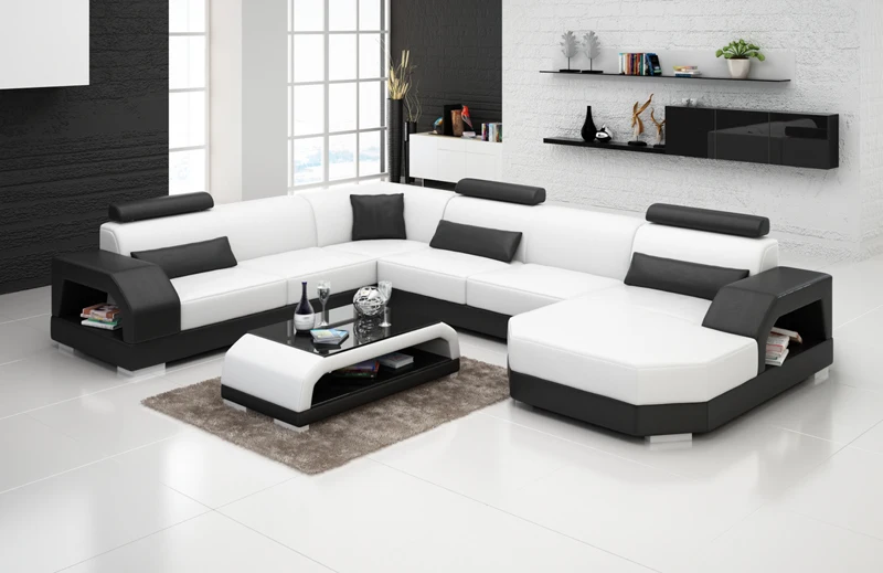 

Modern living room sofa corner sofa G8001