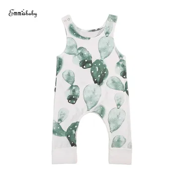 

2017 Newborn Fashion Cute Casual Infant Baby Girl Boy Sleeveless Zipper Print Romper Jumpsuit Outfit Playsuit Clothing 0-24M