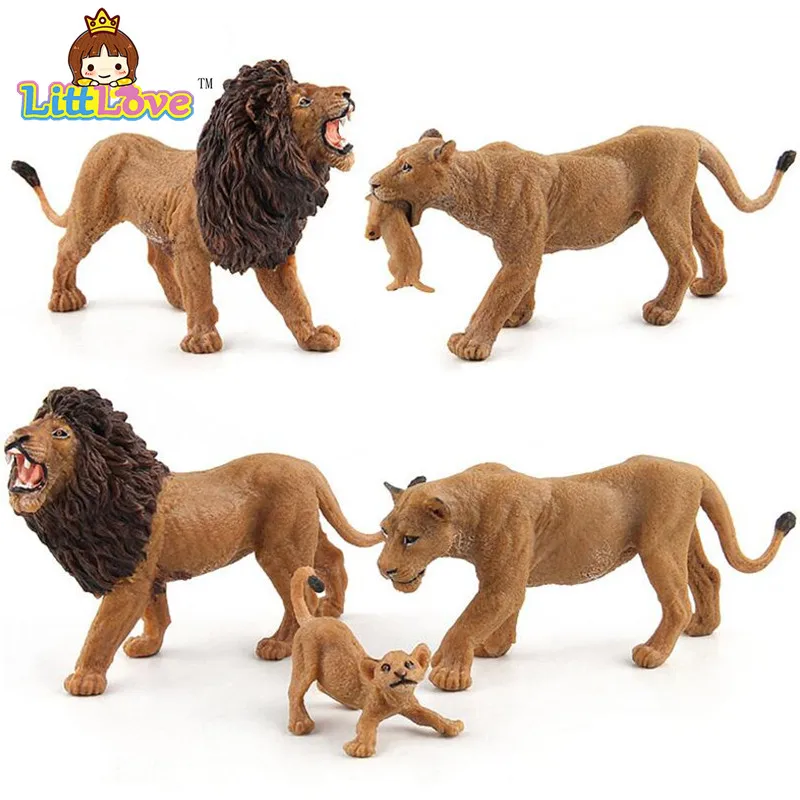Маленькие Африканские Дикие животные LittLove фигурки героев игрушки высокое