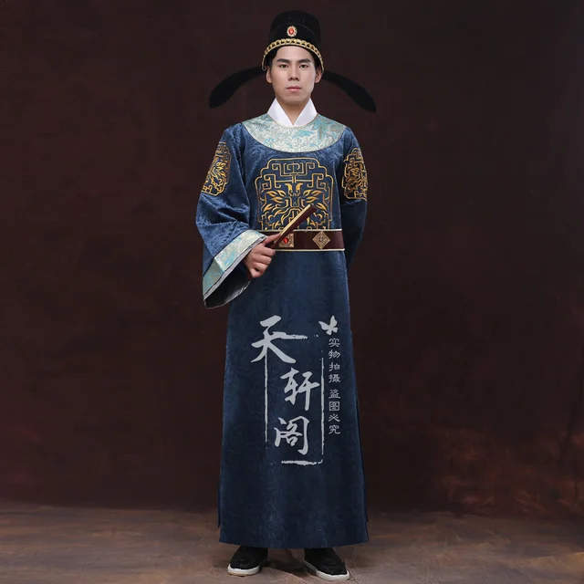 Togae roupas China Hanfu Kimono casaco capa homens Cosplay azul ... Togae roupas China Hanfu Kimono casaco capa homens Cosplay azul vermelho gótico Lolita ministro da dinastia