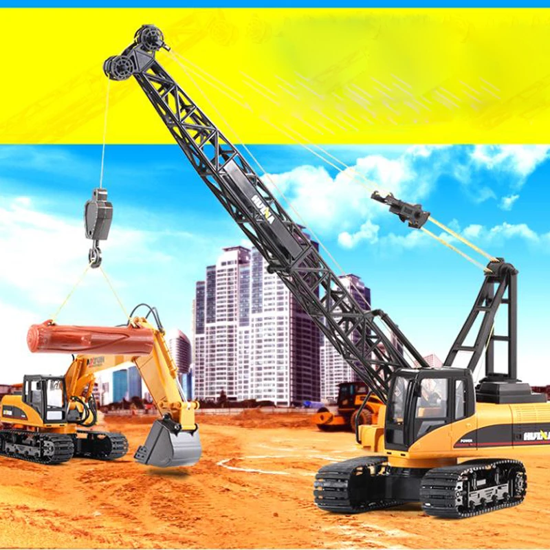 Toys & Hobbies Remote Control Toys New RC Excavator Crawler Digger 157