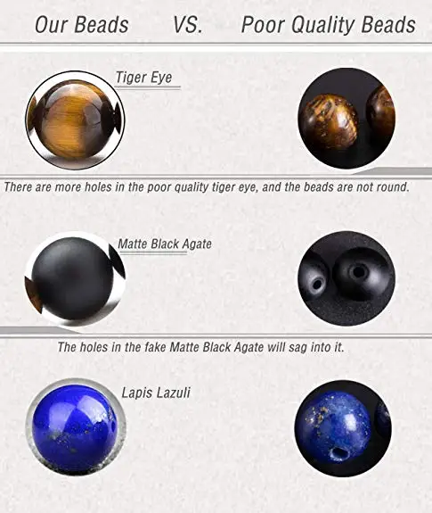 Men Women 8mm Lava Rock 7 Chakra Aromatherapy Essential Oil Diffuser Bracelet Elastic Natural Stone Yoga Beads Bracelet 2