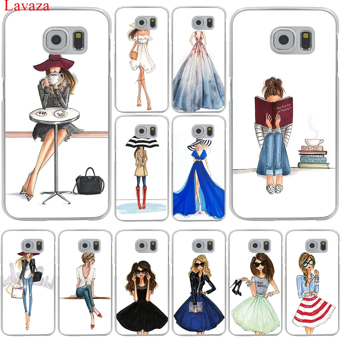 Чехол для девочек Samsung Galaxy S20 Ultra S10E S10 Lite S6 S7 Edge S8 S9 Plus A51 A71 A81 A91|case for samsung galaxy|case