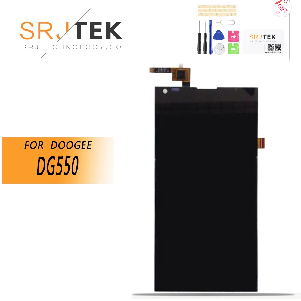

5.5''For DOOGEE Dagger DG550 LCD Display+Touch Screen LCD Digitizer Panel Replacement For DOOGEE Dagger DG550 LCD Screen+tools