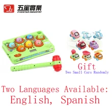 FS TOYS 1 шт. 35889 пластиковый whack-a-mole детский молоток обучающая игрушка для детей игры Дети Развивающие игрушки 2-4 года