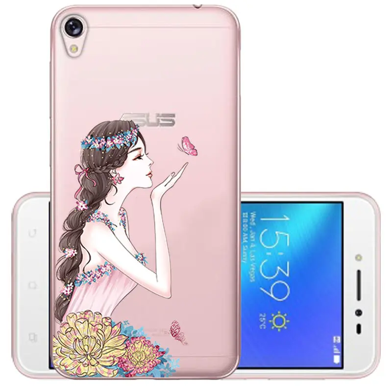 Silicone Fundas for ASUS ZB501KL Zenfone Live Soft TPU Case for ZB601KL ZC520TL ZE620KL ZA550KL ZC554KL Clear Protective Shell (12)