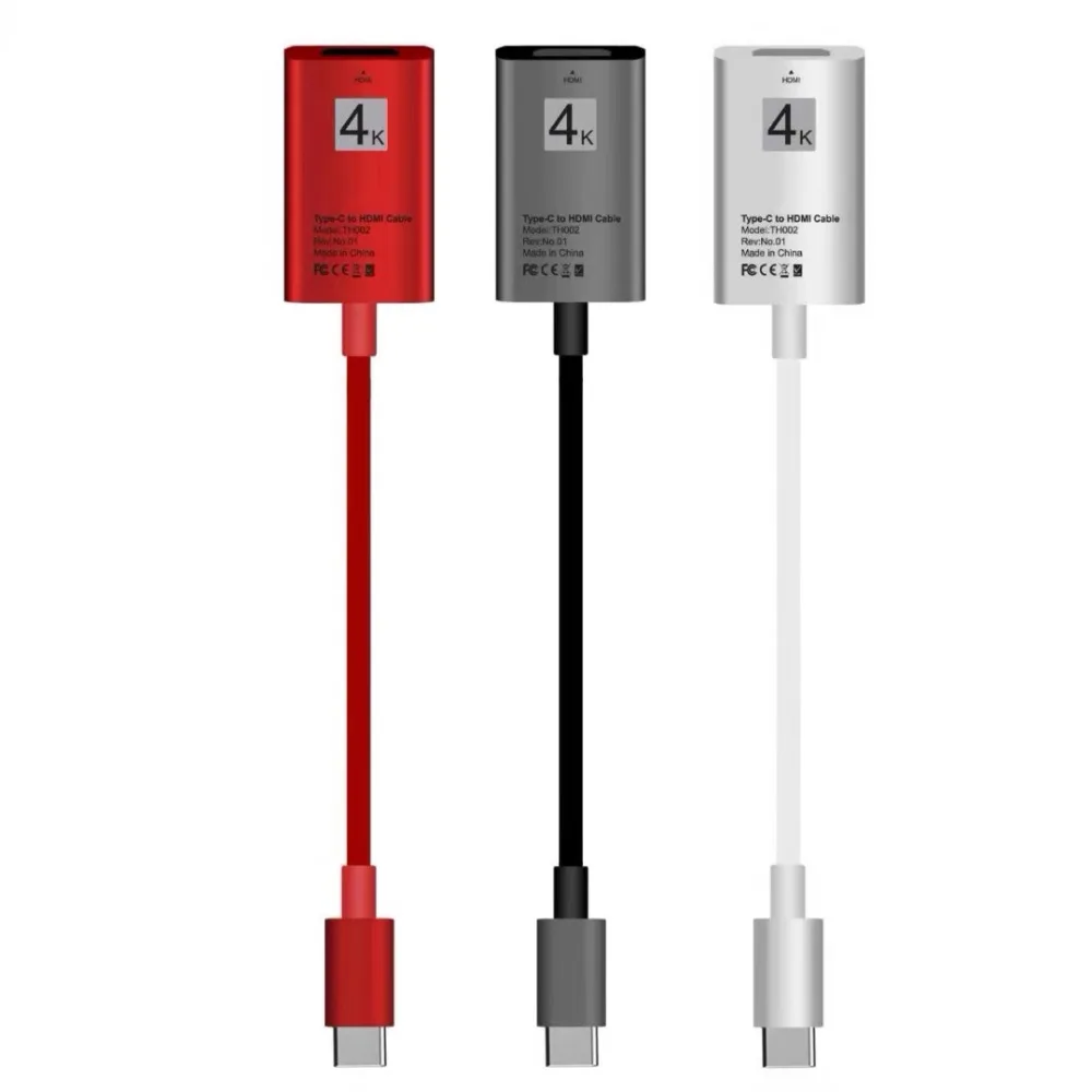 

GREATLINK High Quality USB-C 3.1 Type C to HDMI Cable Support 4k Converter Adapter Cable for Galaxy S8 HDTV Computer PC Macbook