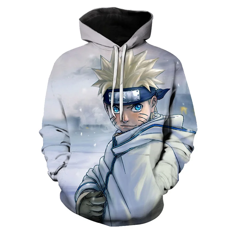 

Naruto Hoodie Coat Sweatshirts Kakashi Akatsuki Sasuke O'Brien 3D Hoodies Pullovers Men Long Sleeve Outerwear Hoodie