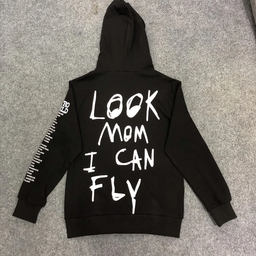 Travis Scott Hoodie Sweatshirt Astroworld Men Women Hoody Wish You Were Here Tie Dyeing High Street Pullover Hooides Sweatshirts