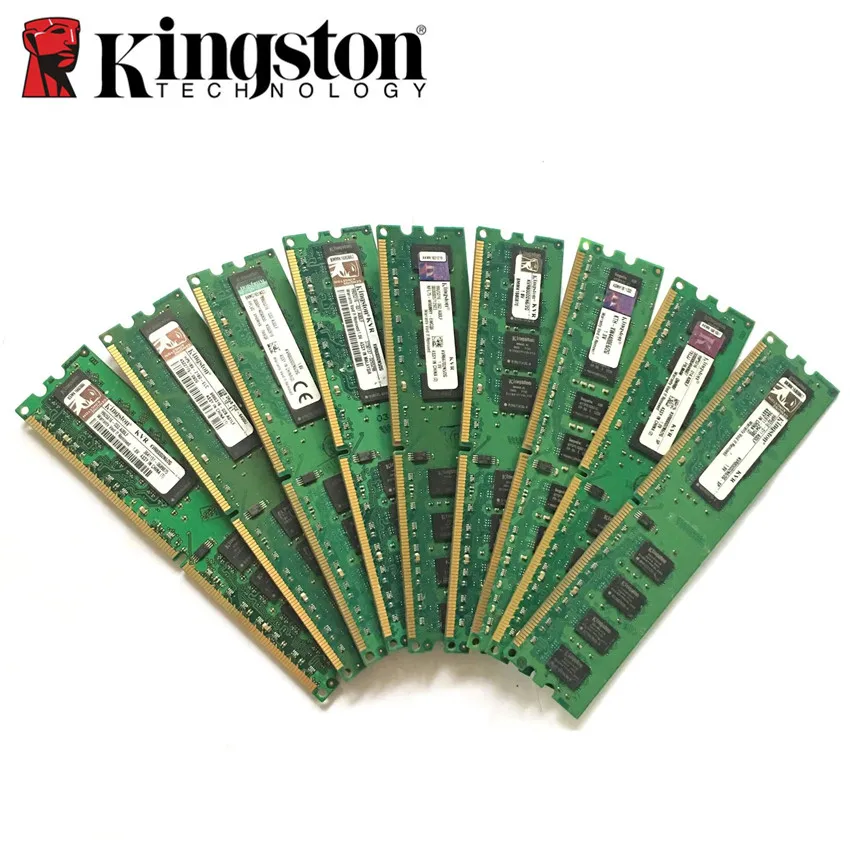 Kingston настольная память 2 ГБ 2G 800 МГц PC2-6400 DDR2 PC ram 800 6400 2G 240-pin