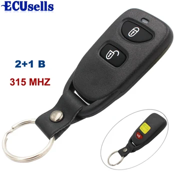

10 PCS/LOT, 2+1 Buttons Remote Key 3 Buttons Key Control 315MHZ for Hyundai New Santa Fe