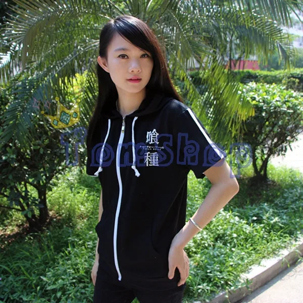 Tokyo Ghoul Short Sleeve Hoodie-4