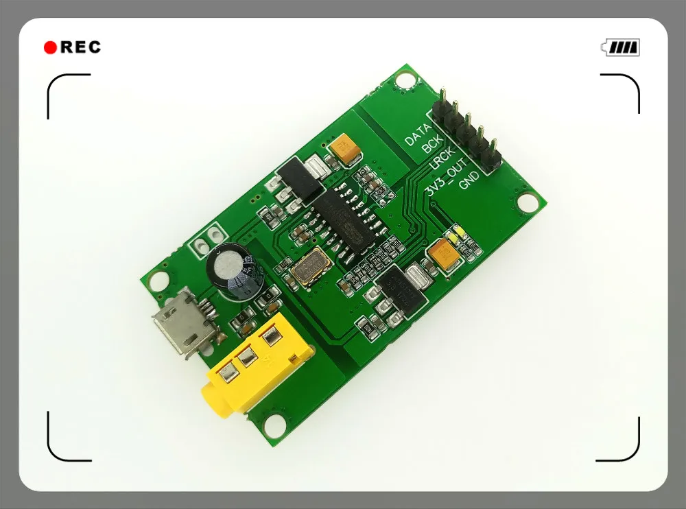 ES9023P I2S digital input audio DAC decoder board (can be equipped with CSR8675 Bluetooth module group)