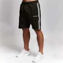 Летние Для Мужчин's Gym Фитнес спортивные шорты для бега Для мужчин профессиональный бодибилдинг, тренировка короткие штаны большие Размеры XL