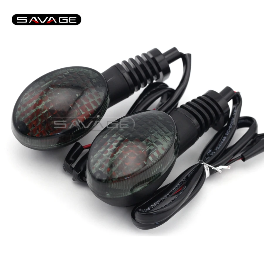 Xerial Blinker Set Für Kawasaki Motorräder - Rauchfarbene Blinker 12V/10W Für Ninja 250R & Mehr