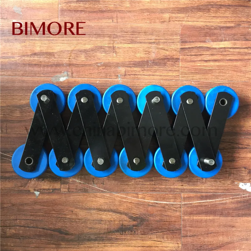 BIMORE DEE3685363 3685363 эскалатор Шаговая цепь подходит для шага kone 133 33 ролик