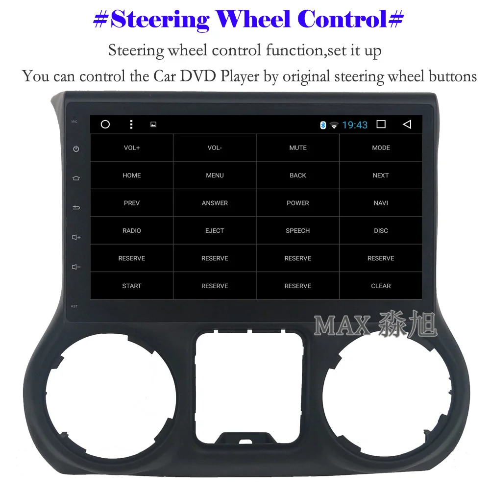 Best MAX 10.1" Android 8.1.0 Car DVD Player for Jeep Wrangler Car Radio RDS BT 4G WIFI SWC GPS Navigation System Free Map Mirror-Link 9 Best MAX 10.1" Android 8.1.0 Car DVD Player for Jeep Wrangler Car Radio RDS BT 4G WIFI SWC GPS Navigation System Free Map Mirror-Link 9