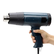 1600 Вт Тепловая пушка горячего воздуха пистолет для припоя фен для волос контролируемый температурой строительный горячий воздух для пайки волос строительный фен тепловые пушки