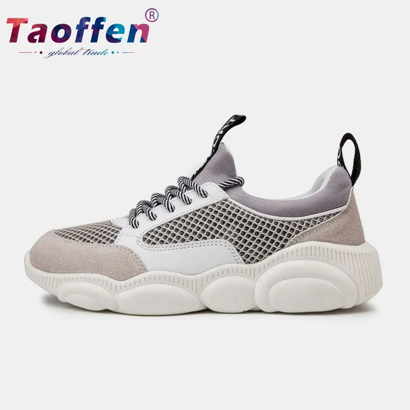 

Taoffen Men Running Shoes Breathable Jogging Shoes Lightweight Sneakers Men Shoes Outdoor Sports Shoe Male Zapatos Size 39-44