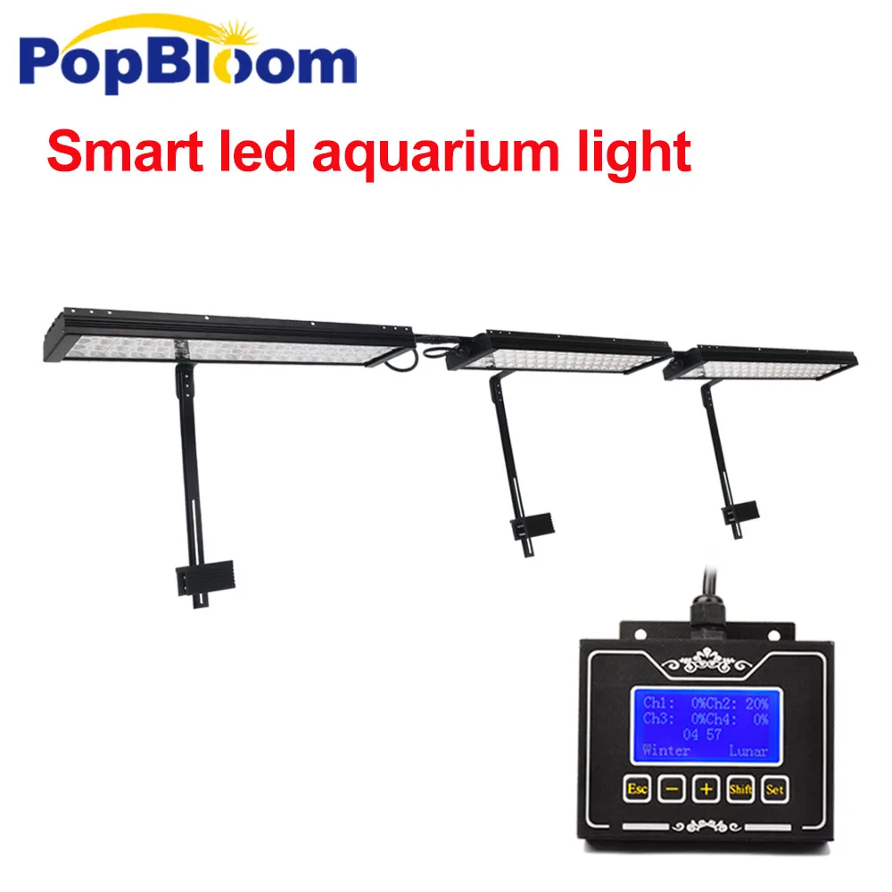 

DSunY Saltwater aquarium led lighting led light Reef Led Aquarium light fixture 60" 72" marine led coral reef lighting MH4BP3