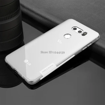 

NILLKIN Transparent Nature TPU Case For LG V30 Clear Soft Luxury back Cover Case