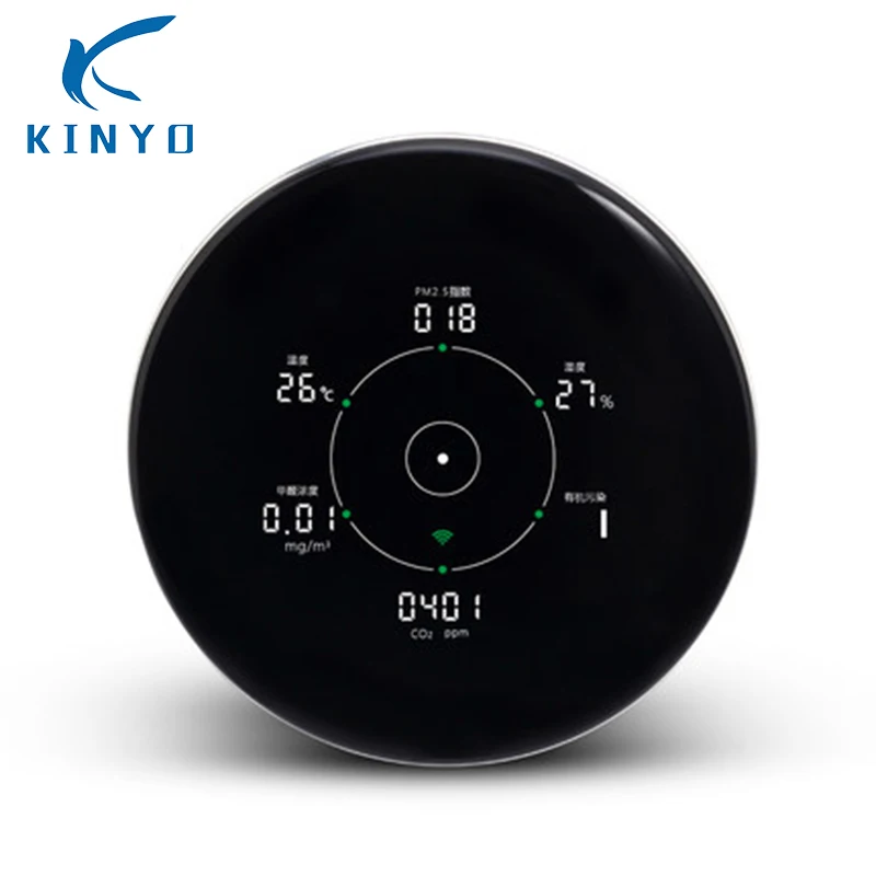 

Air quality detector formaldehyde Sensor diaphragm 0.3 seconds Sensitivity High precision CO2 sensor 0-2000ppm 1ppm Resolution