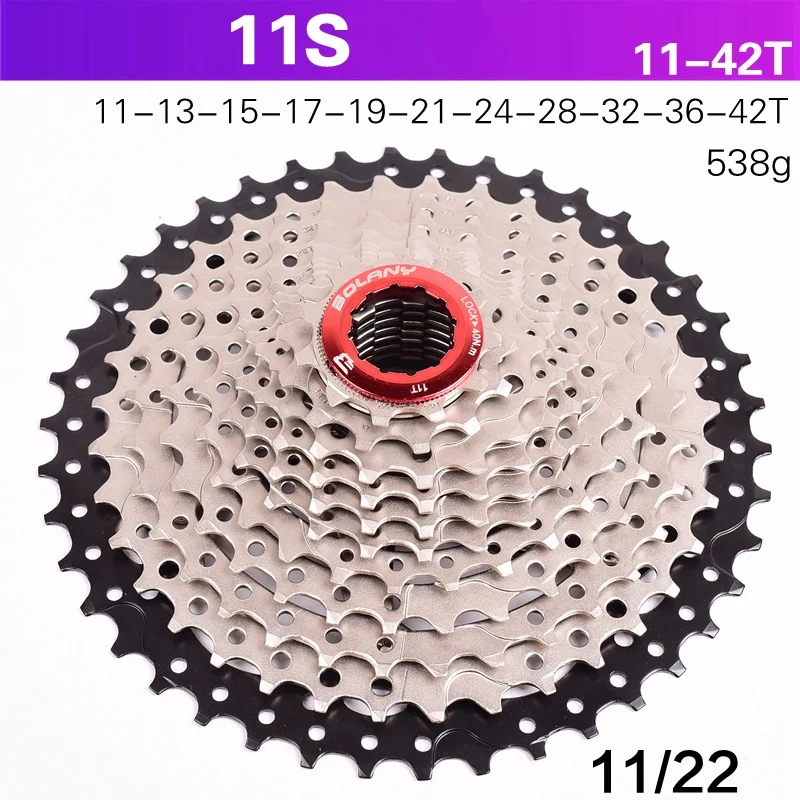 Велосипедный маховик 11S 11-40 42 46 50T тип карты MTB маятниковый велосипед 11 скоростей маховик Звездочка Части Велосипеда ширина соотношения для M7000