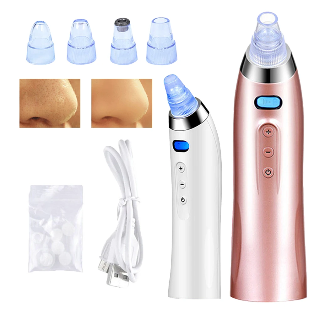 

Electric Black Point Vacuum Black Spots Suction Diamond Point Skin Pore Cleaner Acne Pimple Remover Facial Diamond Beauty Tool