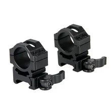 PPT Tacitcal кольцо 25,4 мм Охота двойное кольцо Крепление подходит 21 мм рельсовый прицел крепление GZ240139