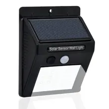 Солнечный светильник s датчик движения Безопасности Светильник s 20 светодиодный водонепроницаемый беспроводной солнечный светильник открытый настенный светильник s лампа для сада