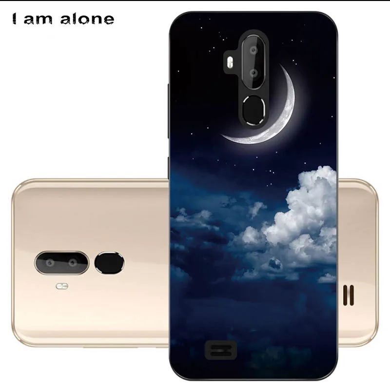 Чехлы для телефонов I am alone для Oukitel C12 Pro, 6,18 дюймов, модные чехлы из мягкого ТПУ для мобильных телефонов с цветочным рисунком для Oukitel C12 Pro