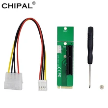 CHIPAL PCI-E 4X na NGFF M.2 karta rozszerzająca PCIe X4 na M2 Adapter klucza NGFF M.2 na pci-express 4X dla LTC koparka bitcoinów