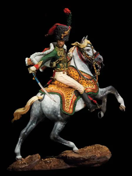 

New Unassembled 1/32 54MM ancient Guard Hunter Resin Figure Unpainted Model Kit