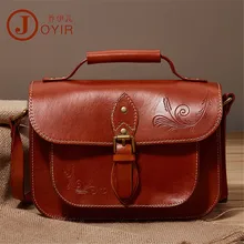 JOYIR ретро минималистский женские сумки через плечо из натуральной кожи тиснение Сумка Роскошные сумки женские сумки дизайнер
