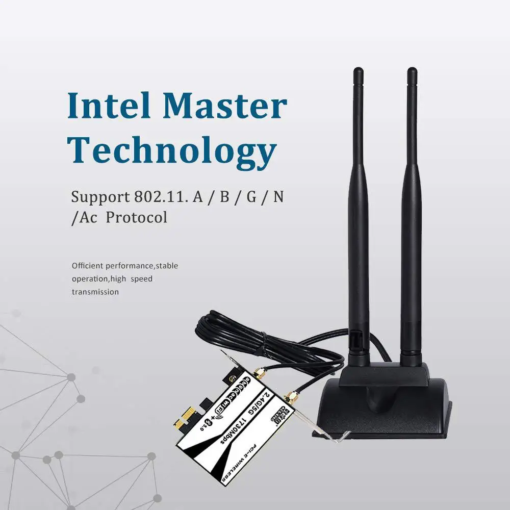 WiFi антенна с RP-SMA разъемом 2,4 ГГц 5 ГГц Двухдиапазонная 6dBi сетевая карта маршрутизатор Мобильная точка доступа R25