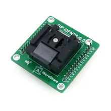 GP-QFN28-0.5-A# QFN-28(36) B-0.5-02 QFN28 MLF28 Enplas IC Тесты гнездо адаптера Программирование 0,5 мм Шаг с печатной платой