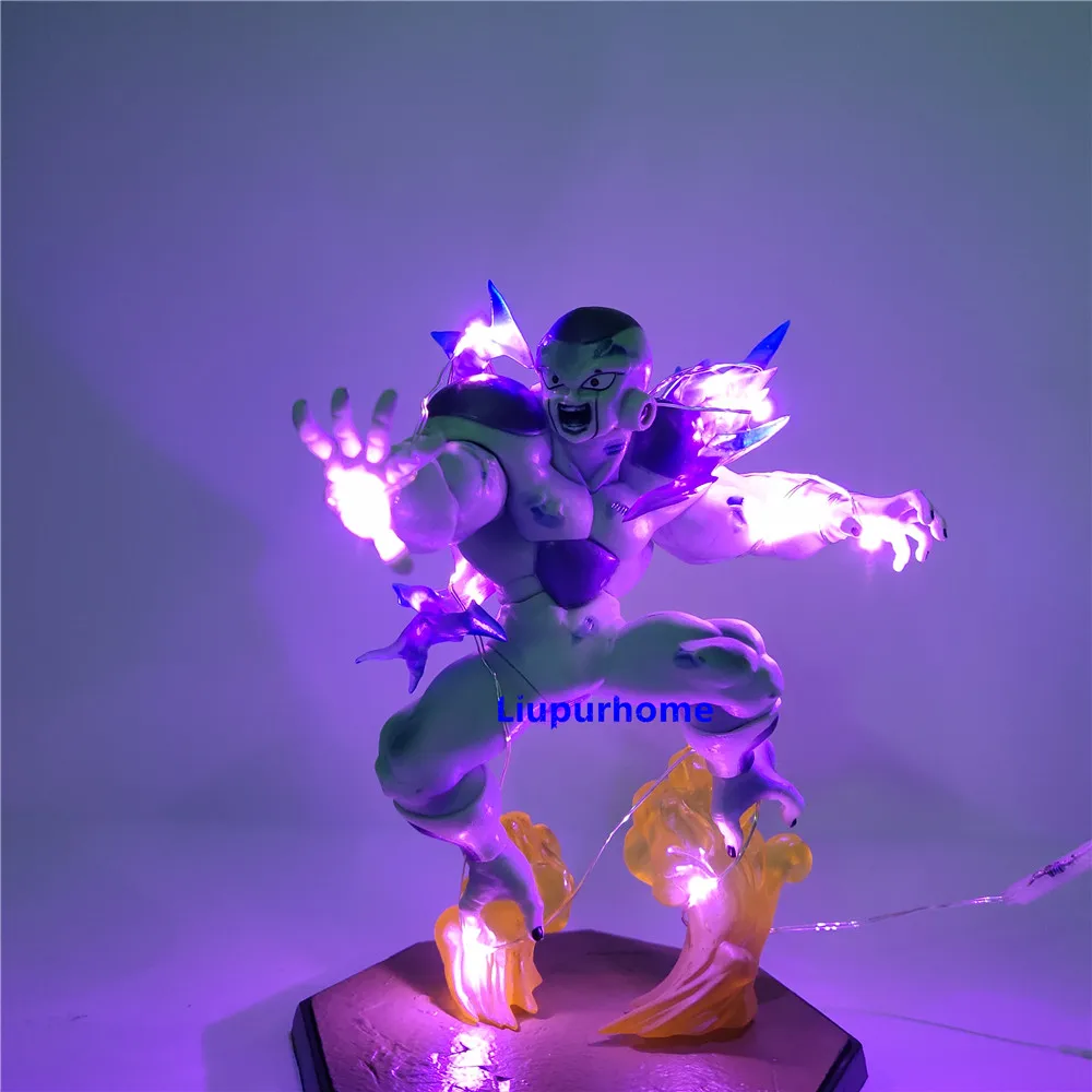 Dragon Ball Z фигурка Фриза Freeza Final форма ПВХ светодиодный Diy ночник аниме фигурки Dragon Ball Super Frieza коллекционная