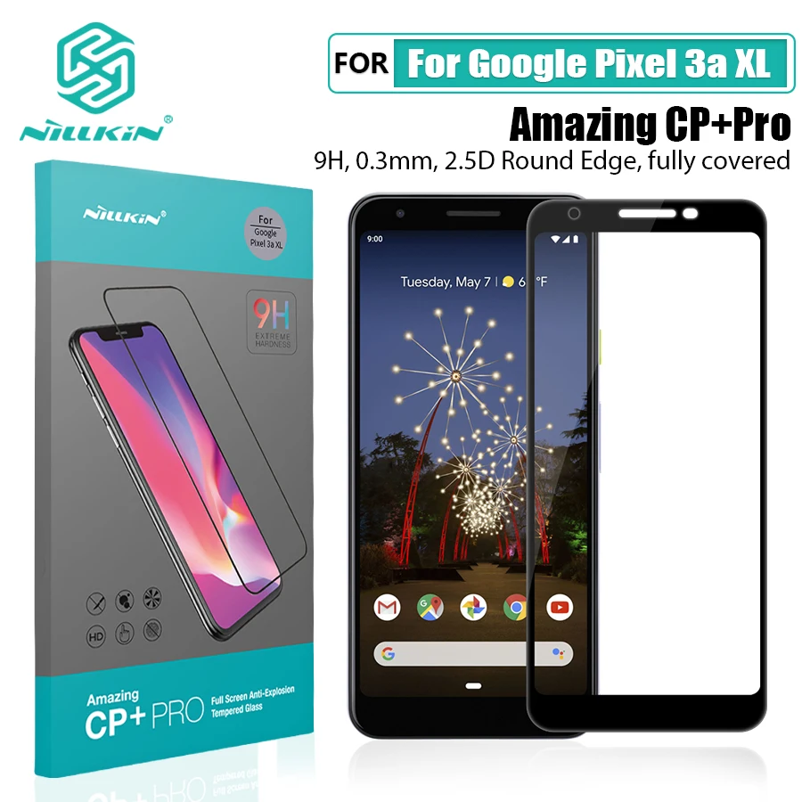 For google pixel 3a Glass Screen Protector NILLKIN Amazing H/H+PRO CP
