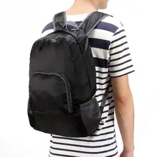 Lightweight Foldable Waterproof Nylon Women Men Skin Pack Backpack Travel Outdoor Sports Camping Hiking Bag Rucksack