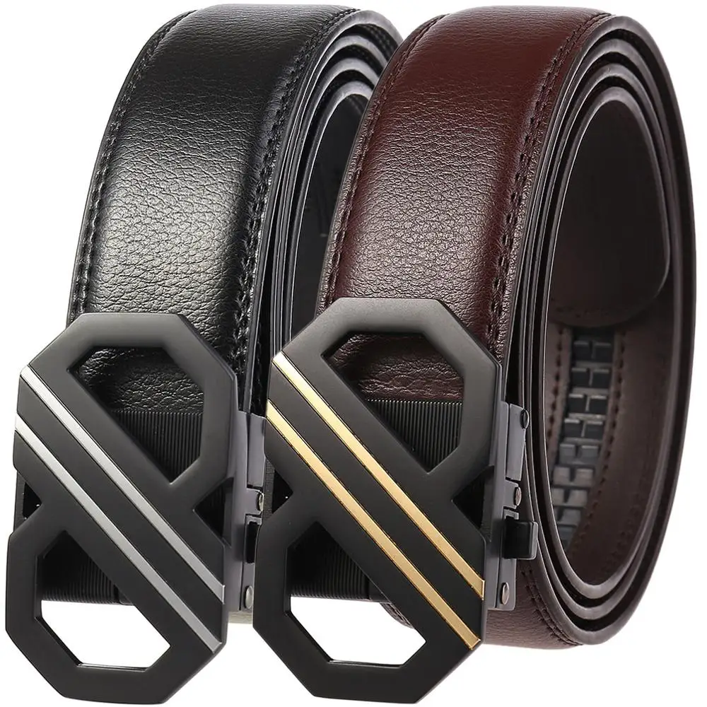 

2019 Men Designer Belts Quality Male Casual Genuine Real Leather Automatic Buckle Luxury Brand Waist Strap for Jeans