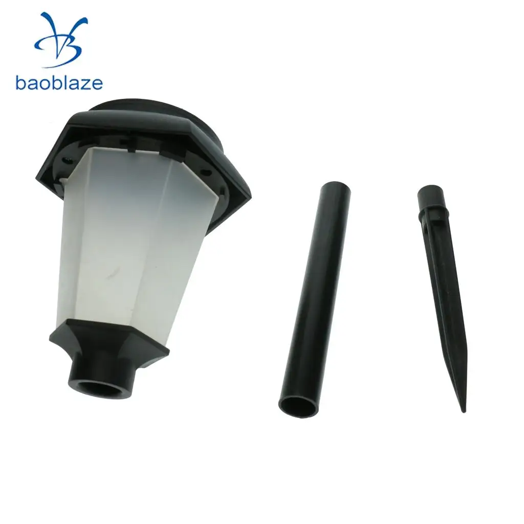 

2pcs LED Solar Power Garden Outdoor Lawn Landscape Yard Lamp Pathway Light