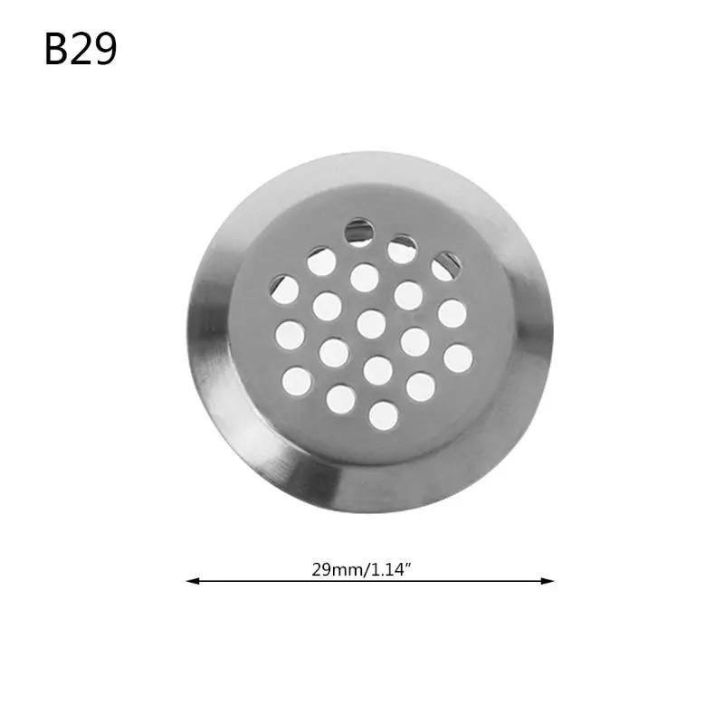 Вентиляционная решетка из нержавеющей стали с отверстием для вентиляционного отверстия - Цвет: B29