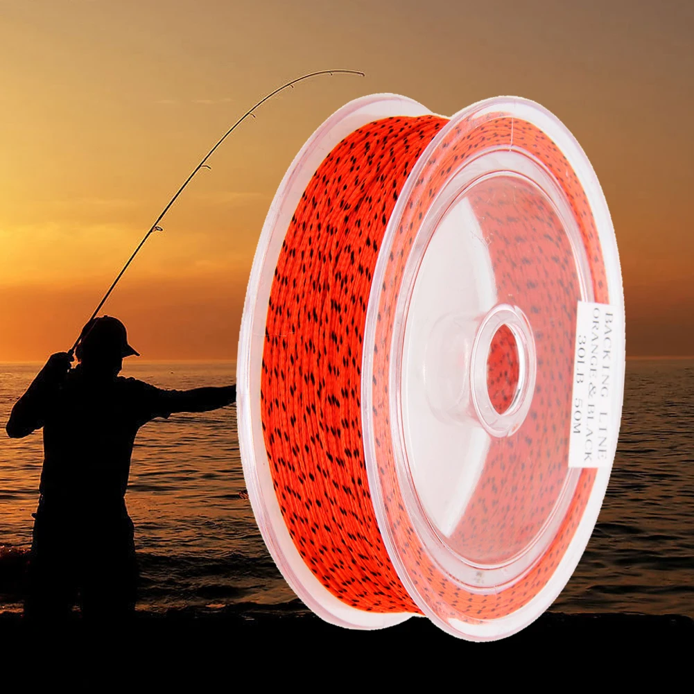 50 м 30 фунтов подложка леска плетеная из полиэстера с леской|fishing rope|braided polyester ropewire