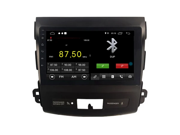 Clearance Elanmey top equipped 8 core+64G rom android 8.1 car radio for Mitsubishi Outlander 2006-2012/Peugeot 4007/Citroen C-Crosser GPS 5