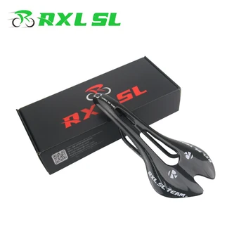 

RXL SL Cycling Bike Saddle Mtb Front Seat Mat Road Bicycle Seat Matte Carbon Fiber 3K Glossy Ultra-light Black Bicycle Saddles