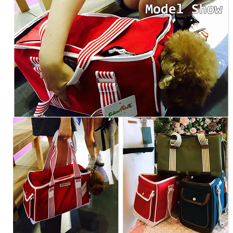 Джинсовая сумка для перевозки животных в Корейском стиле, сумка для перевозки животных, красная, синяя, зеленая, уличная маленькая собачья Сумочка для животных, товары для питомника