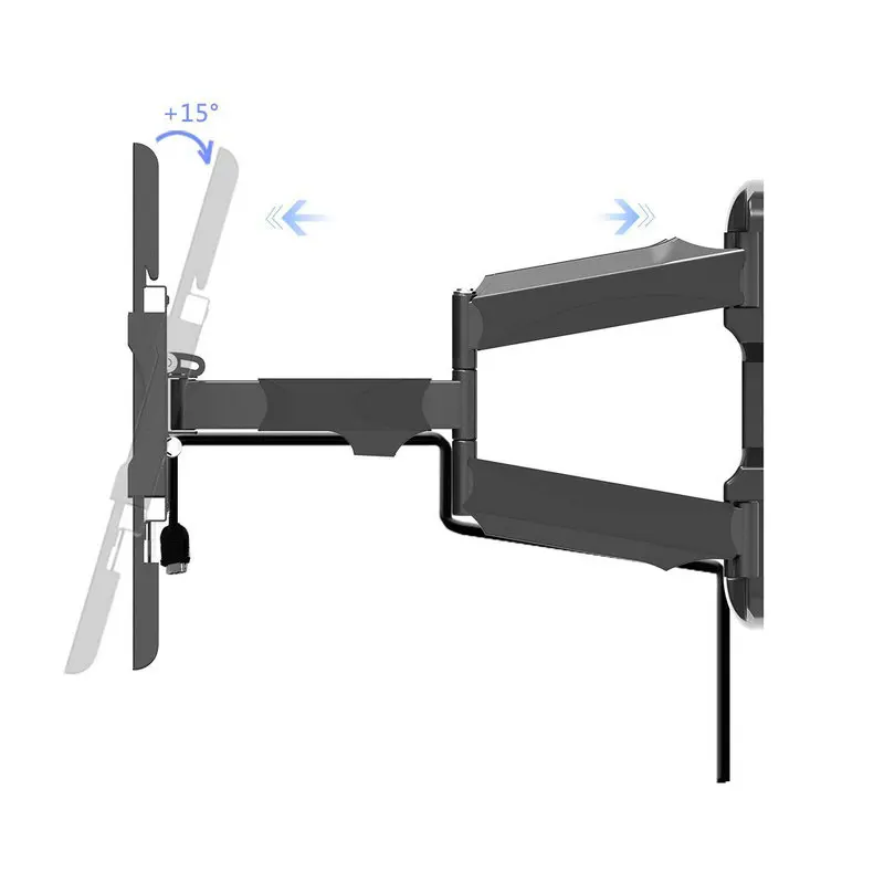 Suptek шарнирный полный движения ТВ настенный кронштейн для 3"-75" светодиодный жк плазменный телевизор s до 165 фунтов MA80A