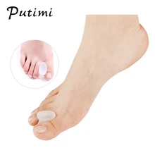 Putimi силиконовый Гель для ухода за ногами корректор для пальцев ног ортопедические поставки большой фиксатор большого пальца стопы стопа с вальгусной деформацией корректор для педикюра Инструменты