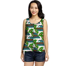 Модные женские топы с принтом в африканском стиле; одежда Дашики; Праздничная футболка без рукавов с принтом в африканском стиле; женская одежда на заказ