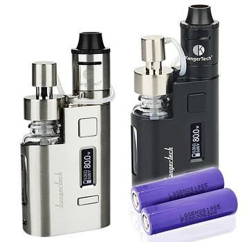 

KangerTech DRIPEZ OLED Starter Kit 80W with 16.5ml Atomizer Tank, RBA 0.2 ohm Coil Head Series